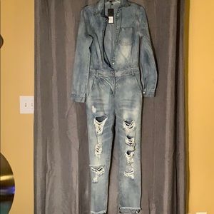 Denim jumpsuit